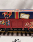 LGB 4021CT Christmas Train Low Side Wood Gondola Wagon with Gift Box G Scale