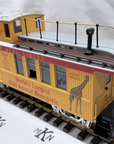 LGB 4075 DG Wilson Brothers Circus Car Drovers Caboose New/Box/Sleeve