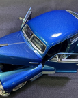 1948 Chevrolet Aerosedan Fleetline Blue - 1:24 Diecast Motor Max -