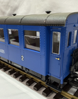 LGB 3163 Zillertalbahn 2nd Class Passenger Car Blue G Scale