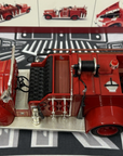 1941 GMC FIRE TRUCK ENGINE RED WITH ACCESSORIES 1:24 BY ROAD SIGNATURE 20068