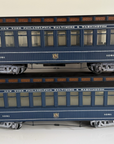 Bachmann 1051 G New York Philadelphia Baltimore & Washington Passenger Car 2pc