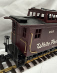 Bachmann G Scale Caboose White Pass #903 metal wheels