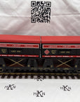 Aristo-Craft 46516 Piggyback Flatcar with Two Trailers G Scale
