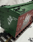 USA Trains R-13011 Christmas "Are You On My List" 1993 Reefer Metal Wheels G