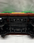 LGB 4002 Kabel Union Flat Car w/ Cable Spools Green G-Scale Red Box Germany