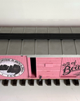 LGB 4090 G Scale Lake George & Boulder Route of the Beavers Boxcar EZROLL Wheels