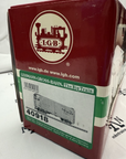 LGB 40918 RIO GRANDE “the Action Road” Box Car in Orange Metal Wheels G Scale LN