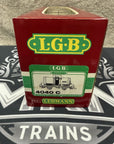 LGB 4040C BASF Tanker Car G Scale Silver VG/Box
