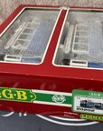 LGB 20202 2035 Trolley Street Cars Set Blue G Scale Tested LN/Box