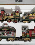 The HOLIDAY EXPRESS Animated Christmas Train Set #380 VINTAGE 1996 Santa