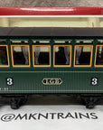LGB 3040 G Scale LGB 3rd Class Green Coach Car #3 New In Box
