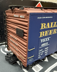 Aristo Craft ART-46213 G Scale Ballantine Beer Reefer METAL WHEELS LN/BOX
