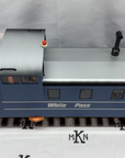 LGB 4071 White Pass Illuminated Caboose #905 - Metal Wheels LN/Box G Scale