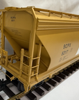 USA Trains R14117 SHELL 4-BAY Center Flow Covered Hopper #5217 G Scale