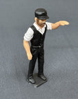 LGB ENGINEER Black MODEL TRAIN MAN FOR LOCOMOTIVE FIGURES FIGURINES G SCALE