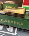 LGB 2018D DSPPRR Mogul Steam Engine w/Tender Tested LN/Box New Tire G Scale