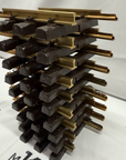LGB 1008 10080 75mm Straight Brass Track Sections 9 total with box G Scale
