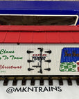 USA Trains R1300 G Scale Christmas 1991 Santa Is Coming To Town Reefer Car LN