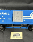 USA Trains R19047A G Conrail Simulated Steel Box Car kadee (Blue/Silver) #349025