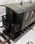 LGB 3106 GREEN 2nd Class PASSENGER COACH Car G Scale Metal Wheels