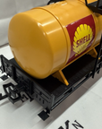 LGB 4040 S Shell Oil Single Dome Tanker G Scale Ex Vintage Version A Coupler