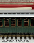 LGB 3080 E 01 PENNSYLVANIA COACH  Brunswick Green Passenger Car LN/lighted Box