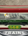 LGB 4010 Green Gondola Flat Car in LN/Box G Scale
