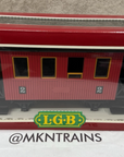 LGB 30800 PRIMUS RED Passenger Coach Vintage LN/BOX