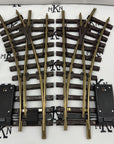 LGB 1205 & 1215 Right & Left-Hand Electric Switch Points R1 Curve G Scale LN