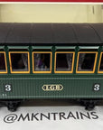 LGB 3040 G Scale LGB 3rd Class Green Coach Car #3 New In Box