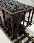 LGB 44763 Pennsylvania PRR 2 Bay Coal Hopper G Scale Metal Wheels #152859