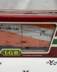 LGB 40919 Western Pacific Feather Box Car Metal Wheels Kadee Couplers G Scale LN