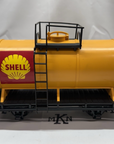 LGB 4040 S Shell Oil Single Dome Tanker G Scale Ex Vintage Version A Coupler