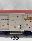 LGB 4136S Circus Sound Car with Sound G Scale New in box with Sleeve