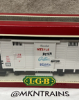 LGB 4032 G Scale Nestle Peter Caillers Chocolate Boxcar New/Box/Sleeve