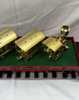 LGB 41124 30th Anniversary 1968-1998 G Scale Train Car Gold Set Germany