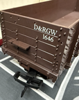 LGB 4073 Denver & Rio Grande Western High-Sided Wooden Gondola 1646 G Scale