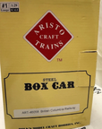 Aristo-Craft 46058 British Columbia Boxcar #4039 Metal Wheels G Scale