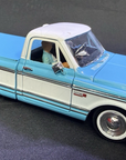 JADA BIGTIME BTK 1972 CHEVY CHEYENNE PICKUP TRUCK Blue 1:24 DIECAST Rare