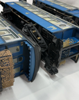 Aristo Craft REA THE ROYAL BLUE PASSENGER Combine Cars 3 pcs Used