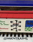 USA Trains R1300 G Scale Christmas 1991 Santa Is Coming To Town Reefer Car LN
