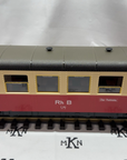 LGB 3063 Rh B Red 2nd Class Passenger Car G Scale