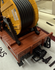 LGB 4002 G Scale Kabel Union Flatcar with Yellow Cable Reels New/Box