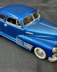 1948 Chevy Aerosedan Fleetline 1/24 Scale Diecast Model by MotorMax - Blue