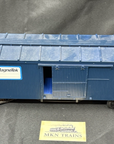 G Scale Charles Ro Magnetek Box Car Blue VG/no box