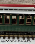 LGB 3080 E 01 PENNSYLVANIA COACH  Brunswick Green Passenger Car LN/lighted Box