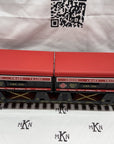 Aristo-Craft 46516 Piggyback Flatcar with Two Trailers G Scale