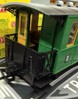LGB 3010 Green #3 III G Scale 3rd class Passenger car New Old Stock Yellow Box