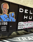 Aristo craft ART 41425 Delaware & Hudson 100 Ton Hopper Graffiti G Scale LN/BOX